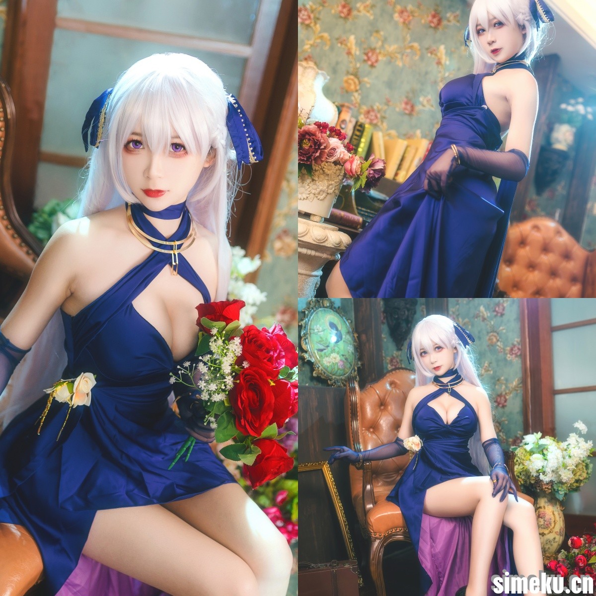 [超高颜值]贝法礼服女郎，颜值高值得放大再放大[12P][FX0017]